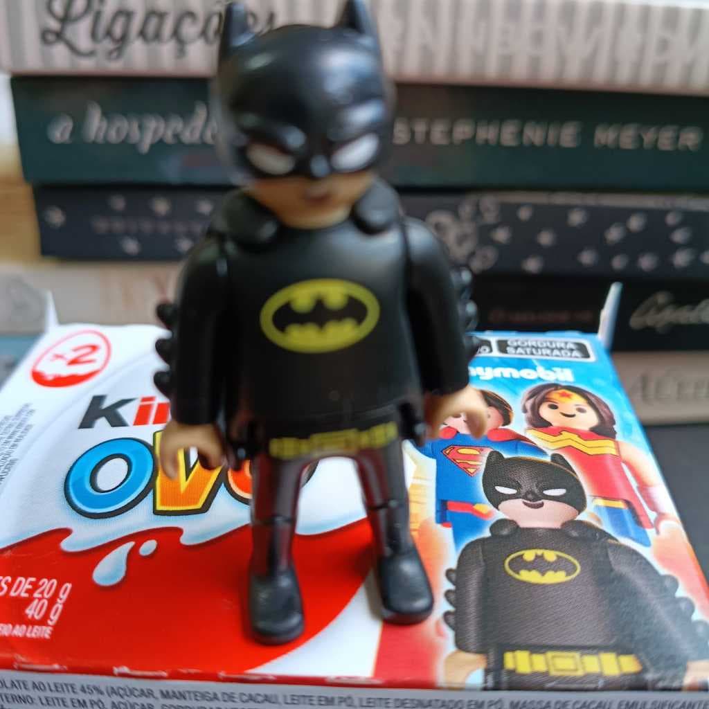 Boneco Plamobil DC Kinder Ovo