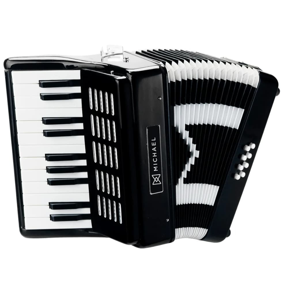 Acordeon Michael Acm0822 8 Baixos Sanfona Teclas Macias