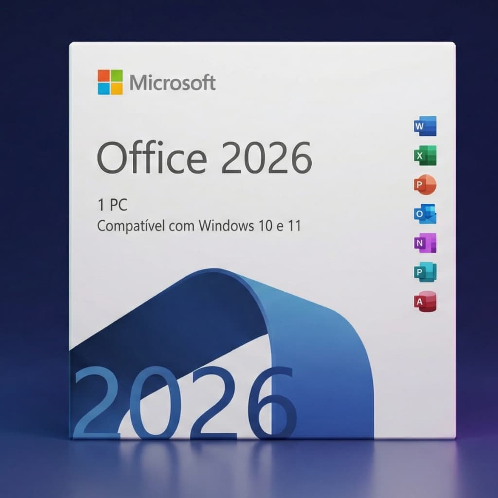 Microsoft Office 2026 Profissional Entrega Física Nota Fiscal