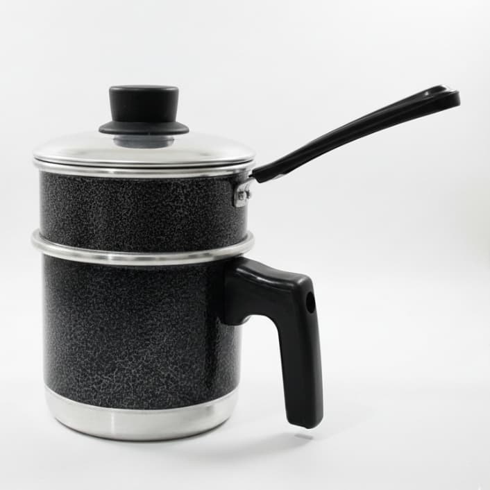 Cuscuzeiro e Caneca Fervedor 2 em 1 Porçao Individual - Pequeno