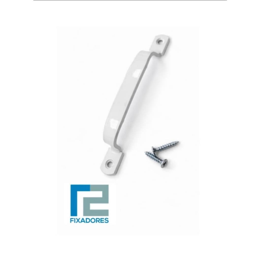 Puxador De Aluminio Para Porta Camarão (Mod. Paris) - Preto / Branco / Cromado / Antique - (Venda por Unidade)