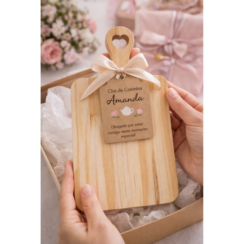 Kit 10 Mini Tabuas De Carne 14cm Lembrancinha Chá De Cozinha