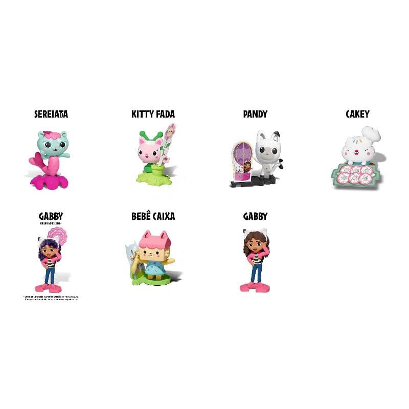 COLECAO KINDER OVO CASA DA GABBY
