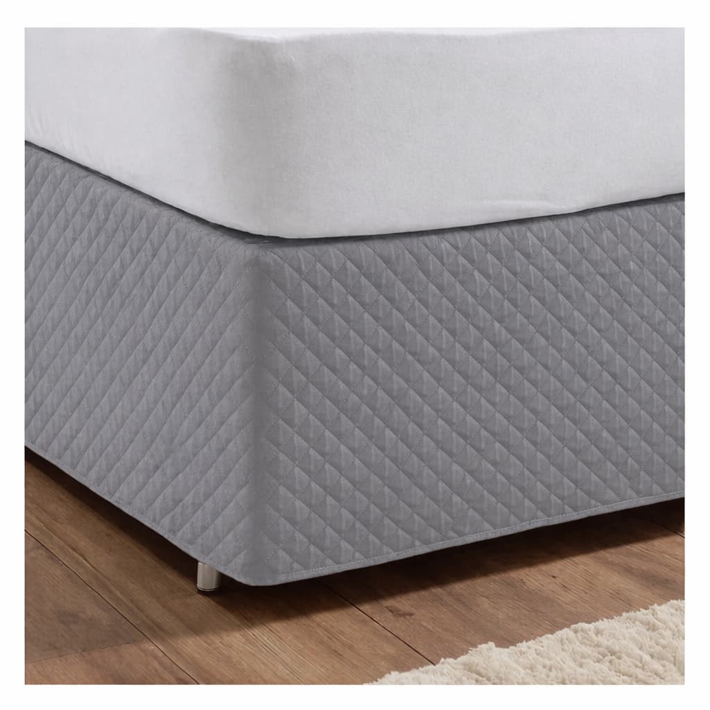 Saia Cama Box Com Elástico Casal Solteiro Queen King Size Matelado Ultrassônico Microfibra