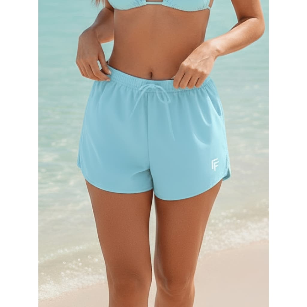 Shorts Academia Feminino Fitness P ao G4 Tactel Elastano Molinho Treino Caminhada