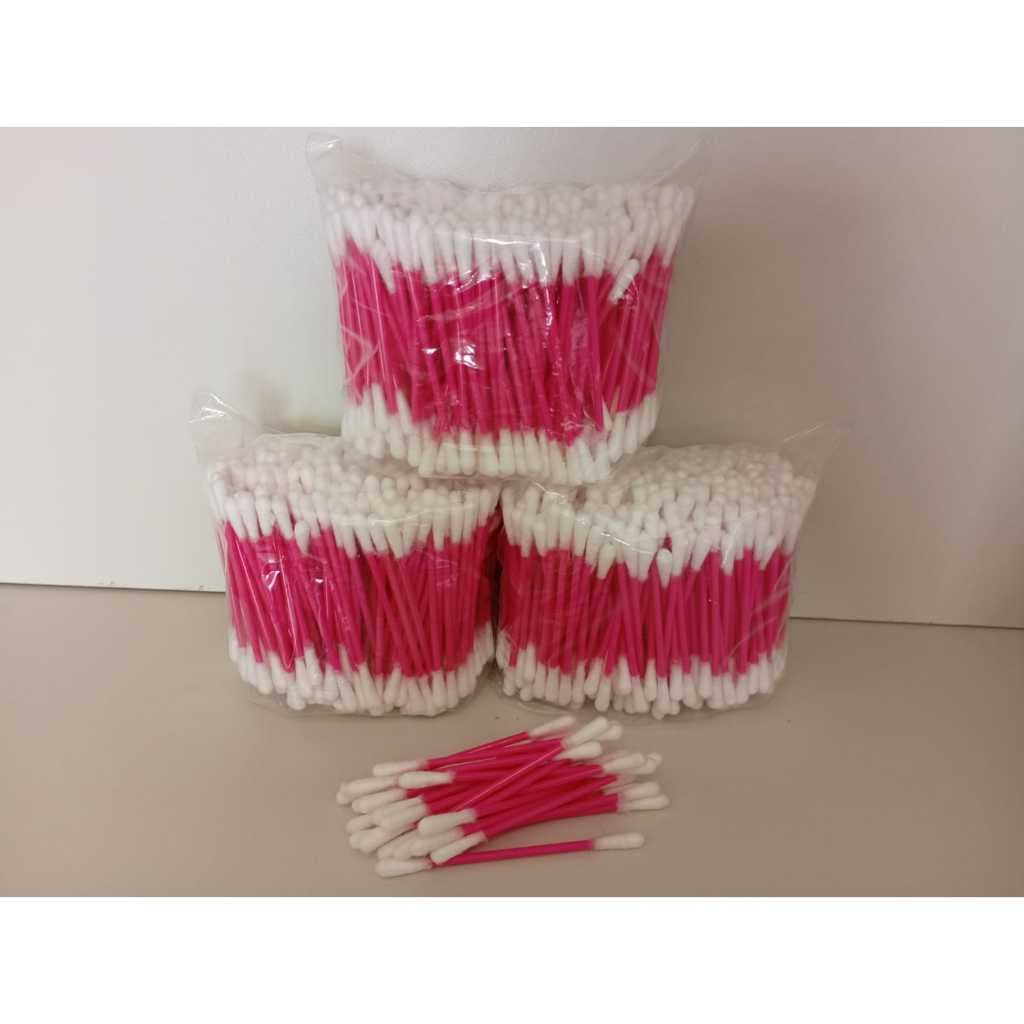 Cotonete Rosa 900 unidades