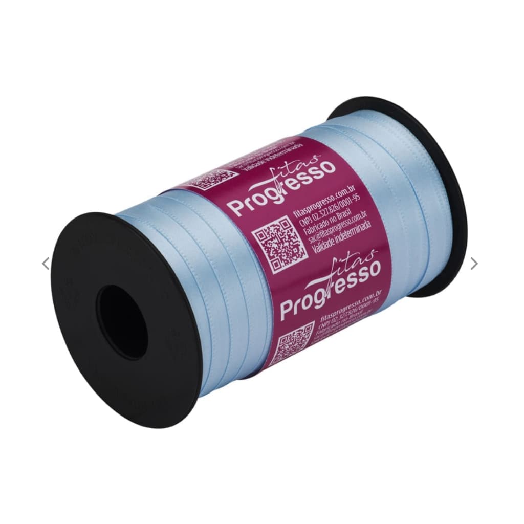 (CF001-100M)FITA DE CETIM COM 7 mm DE LARGURA EM CARRETEL 100 METROS (CF001)