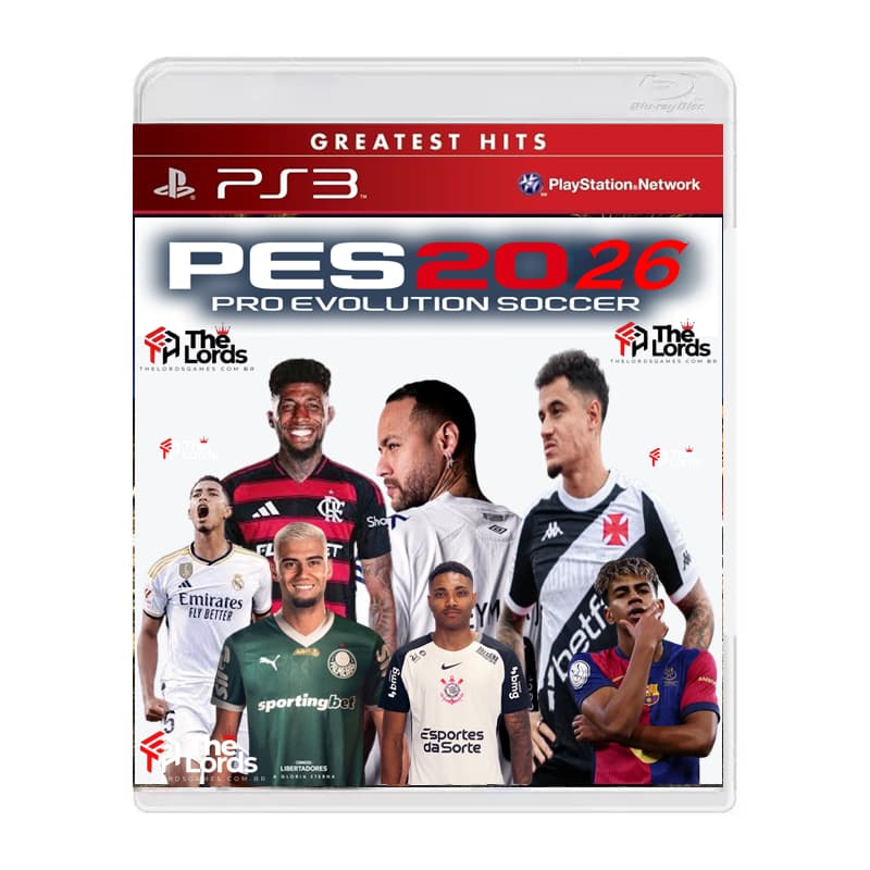 PES 2026 PS3 ORIGINAL MIDIA FISICA PROMOÇAO