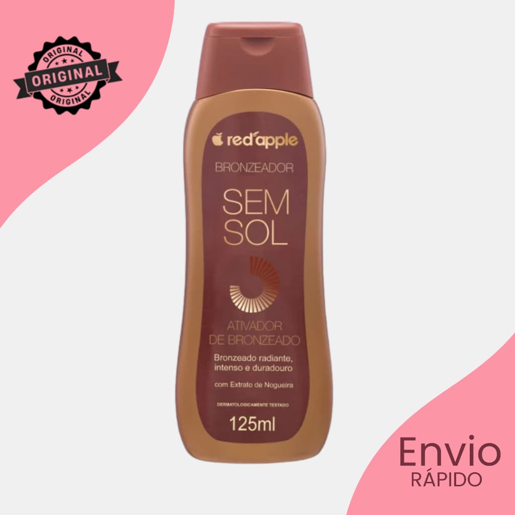 Bronzeador AutoBronzeador Sem Sol 125 ml - Red Apple