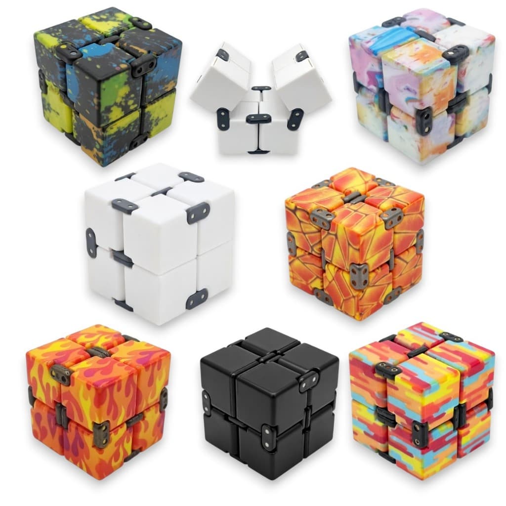 Cubo Mágico Infinito de 1 unidade com Várias Opções de Cores