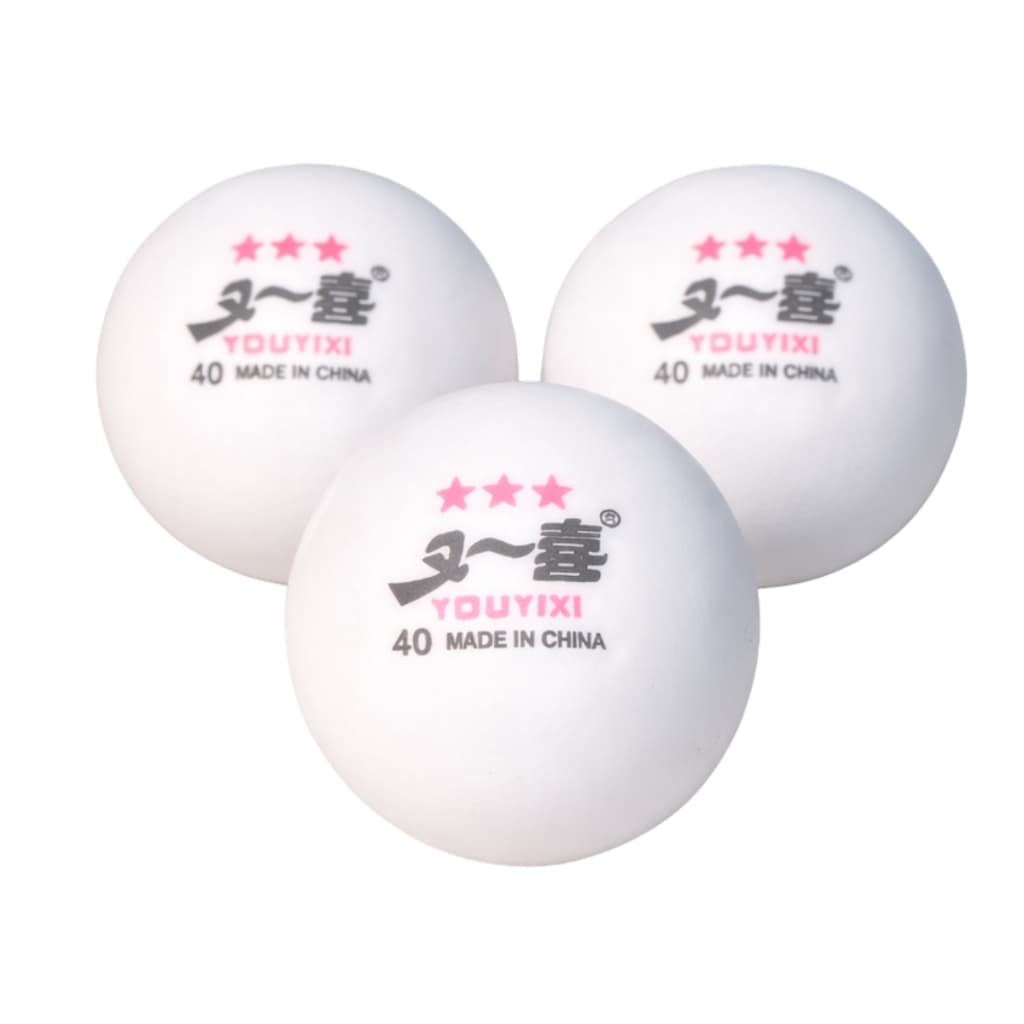 Kit Bolinha De Tênis De Mesa Bolas De Ping Pong Profissional Alto impacto Padrão 3 Estrelas
