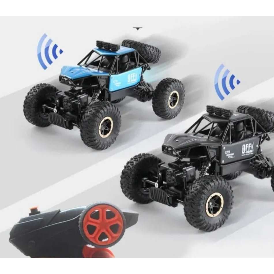Carrinho Controle Remoto Rock Climber Metal 4x4 Com Bateria Reserva 1:16 Promoção