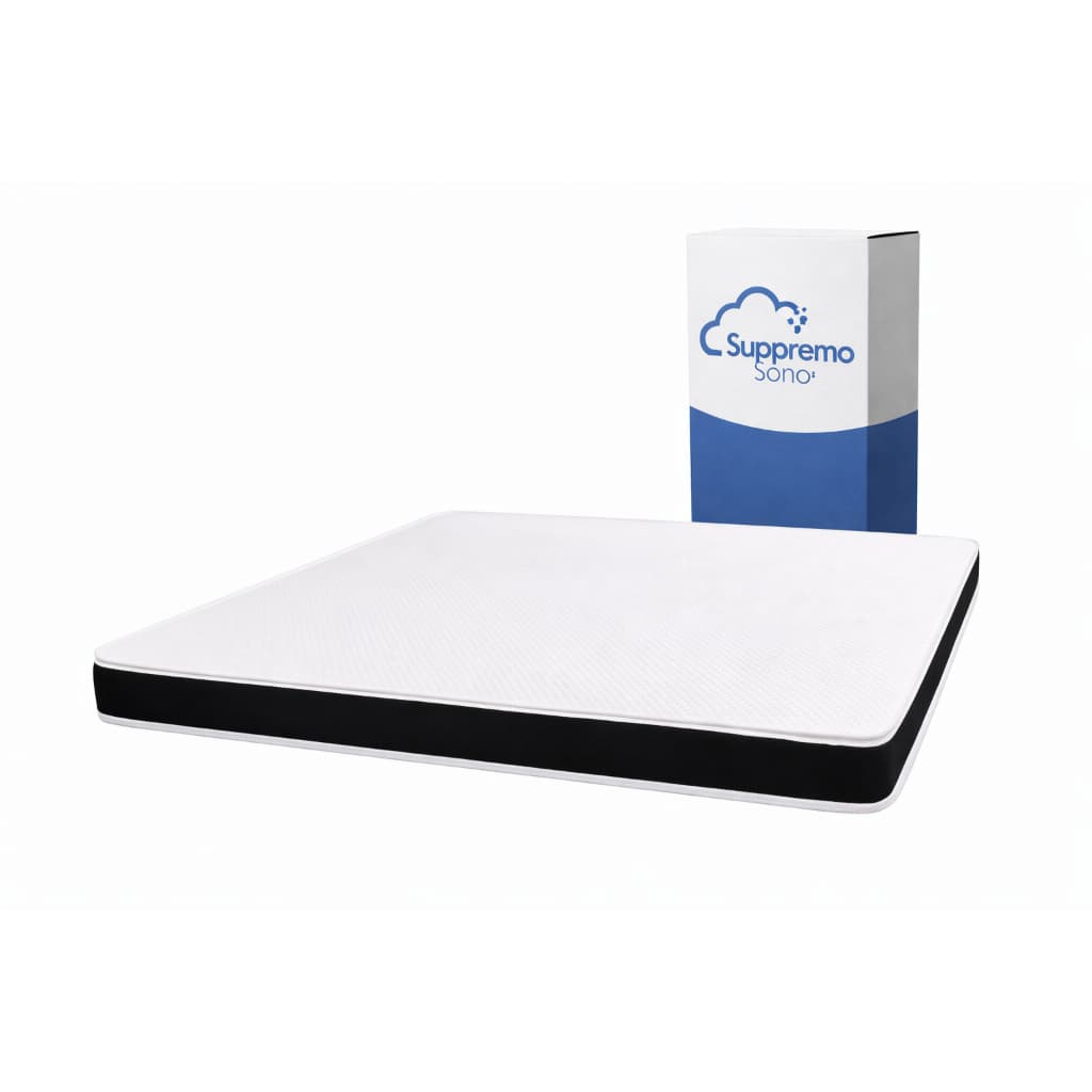 Colchão D33 Firme A Vácuo Ortopédico 100% Espuma Tecido Macio Duradouro - CASAL SOLTEIRO QUEEN