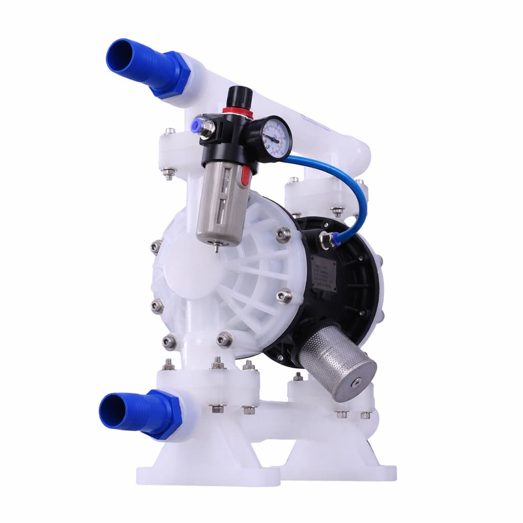 Kit Bomba Pneumática Duplo Diafragma 1.1/2 Pp Completa Industrial + Filtro Espigões Envio Imediato