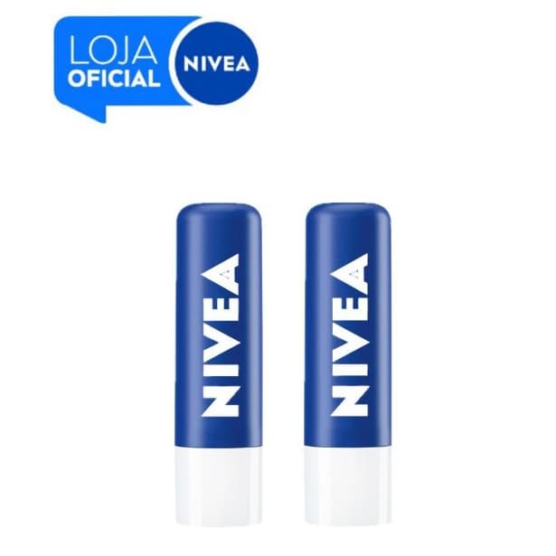 KIT NIVEA Hidratante Labial Original Care 4,8g - 2 unidades BBB 26