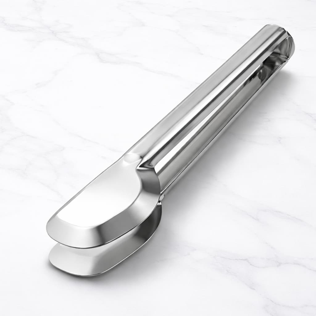 Pegador Universal Inox 29cm – Cozinha Profissional Salada, Carne, Frios, Pão – Aço Inoxidável