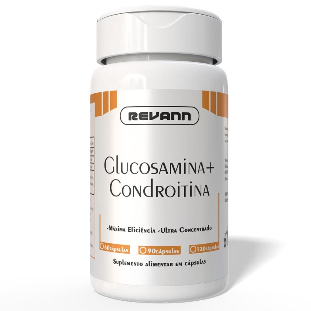 Glucosamina + Condroitina 60/90/120 Cápsulas Revann