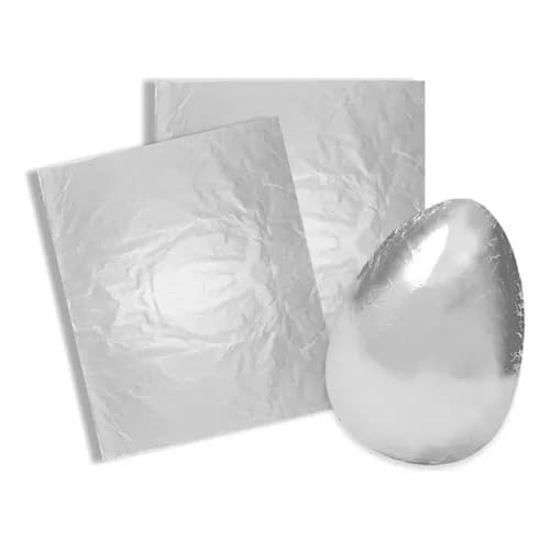 Kit 3 Folhas Papel Chumbo Prata 43,5cmX59cm Cromus