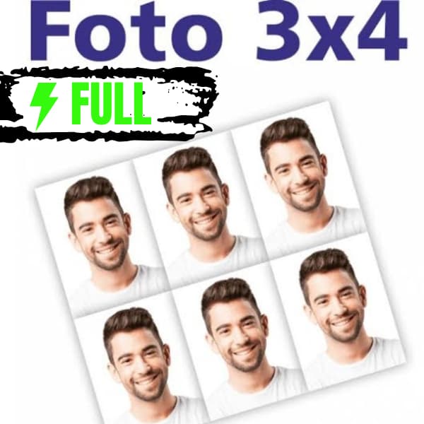 Foto 3x4 Premium 10 und- Pode variar