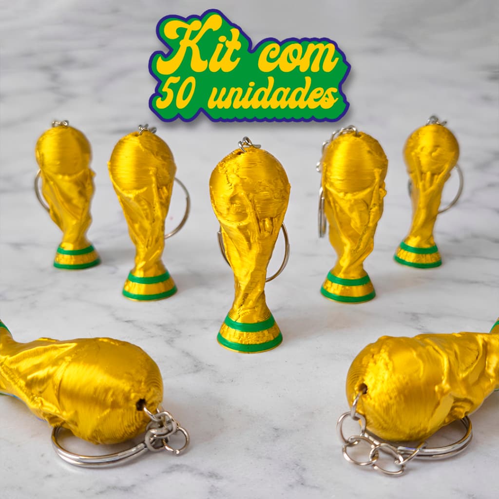 Chaveiros Troféu Copa do Mundo 2026 Lembrancinha Brinde Revenda Atacado Tacinha Futebol World Cup