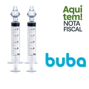 Lavador Nasal Infantil Com Seringa Silicone Medico Super Flexivel