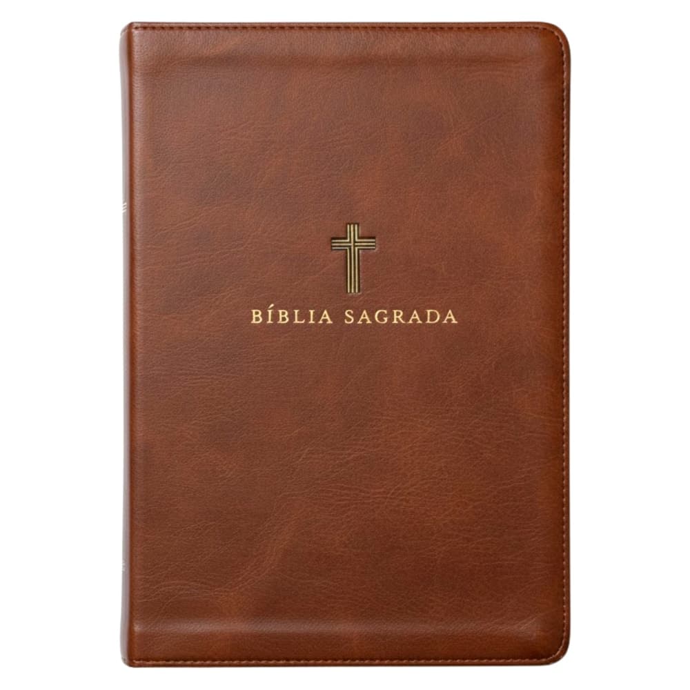 Bíblia Sagrada | NVI | Leitura Perfeita | Couro Soft Marrom | Com Índice