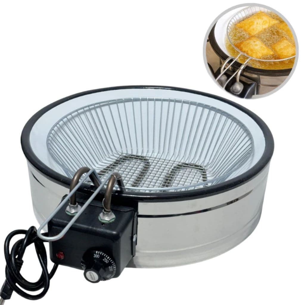 Tacho Esmaltado Fritadeira Elétrica Profissional  7L 220V