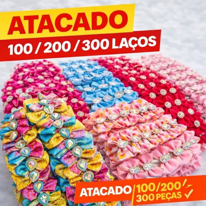 300, 200 ou 100 laço pet luxo lacinhos para cachorro acessórios pet com pedraria banho e tosa