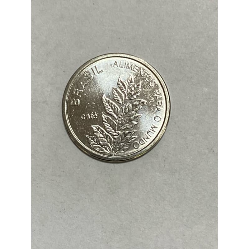 moeda 5 cruzeiros 1985 Fao café