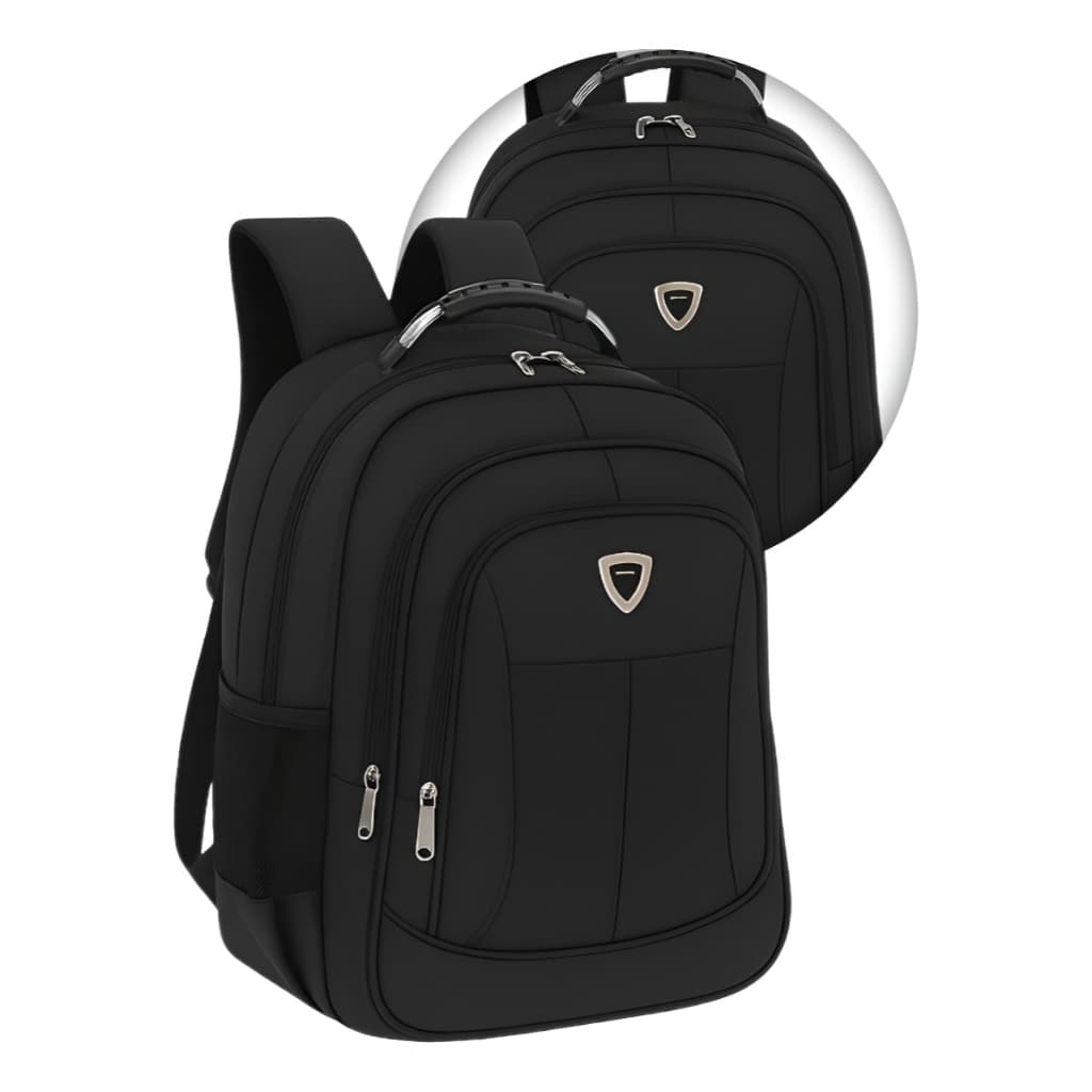 Mochila Bolsa Reforçada Notebook Escolar Faculdade C/ Cabo De Aço Ótima