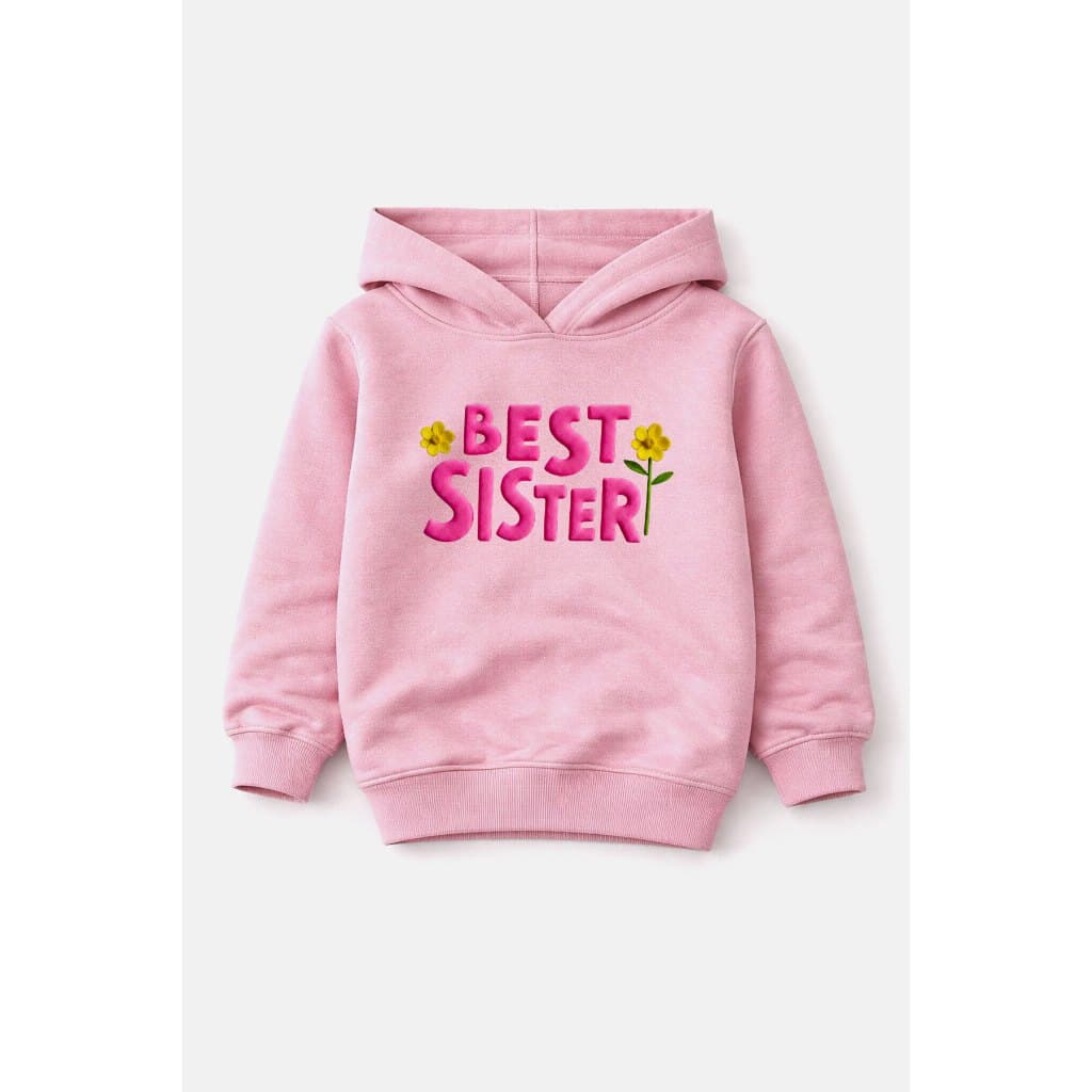 Blusão Infantil Menina de Moletom Peluciado com Capuz