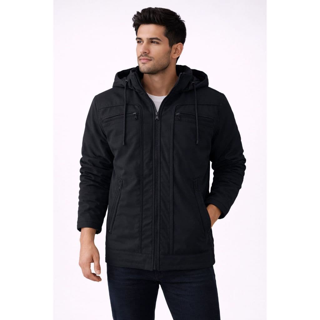 JAQUETA SARJA MASCULINO PARA INVERNO APROVEITE