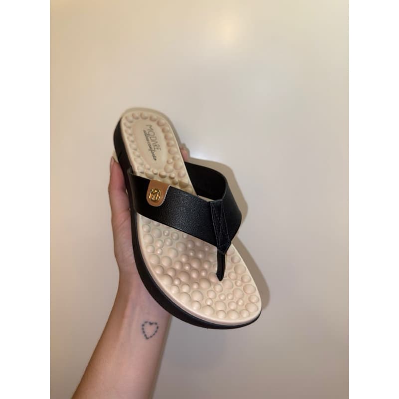 Chinelo Feminino Modare Ortopédico Conforto Anatômico Para Esporão Fascite Plantar Original
