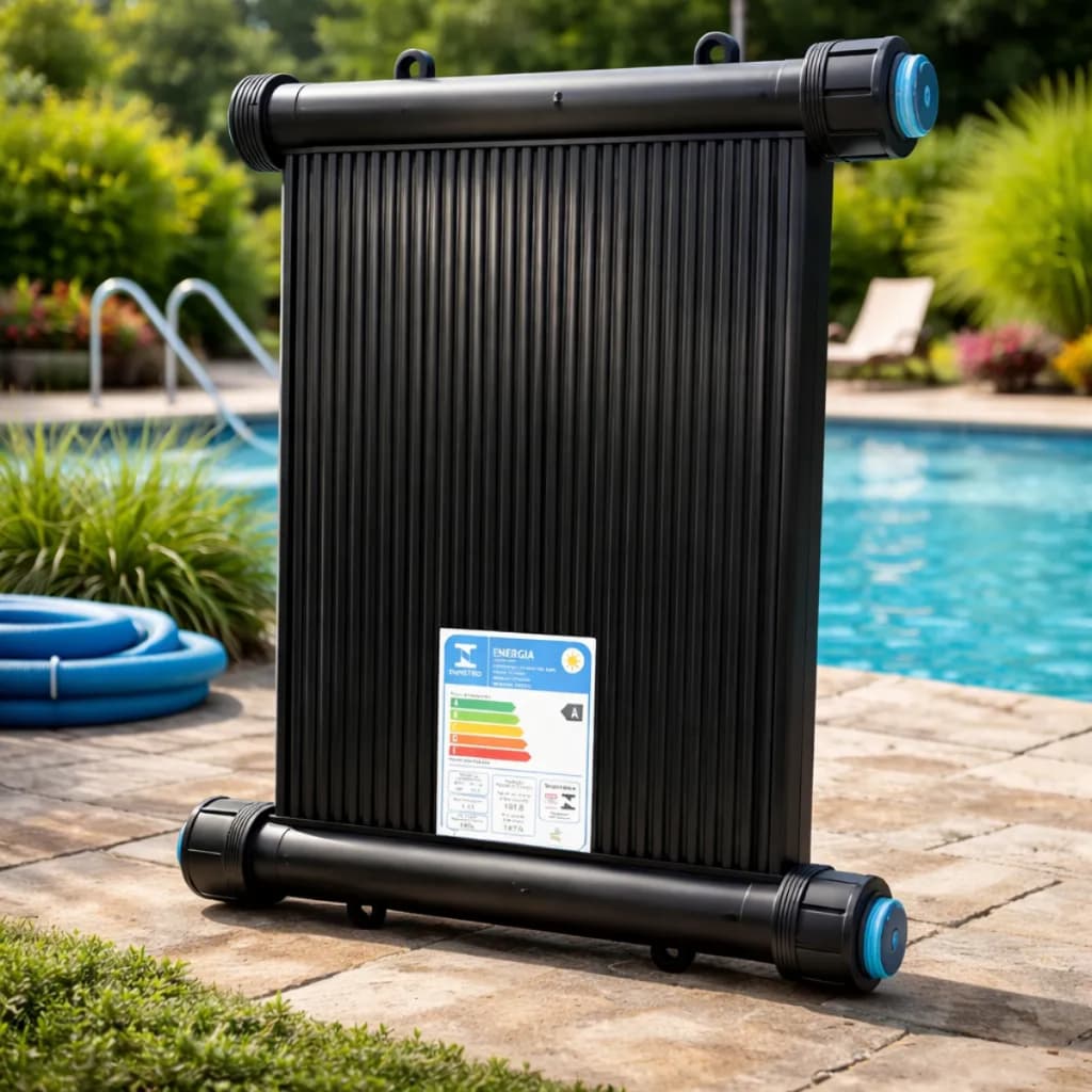 3 Placas 3m Aquecedor Solar Piscina 2,5m2 3.500 Litros Reposição