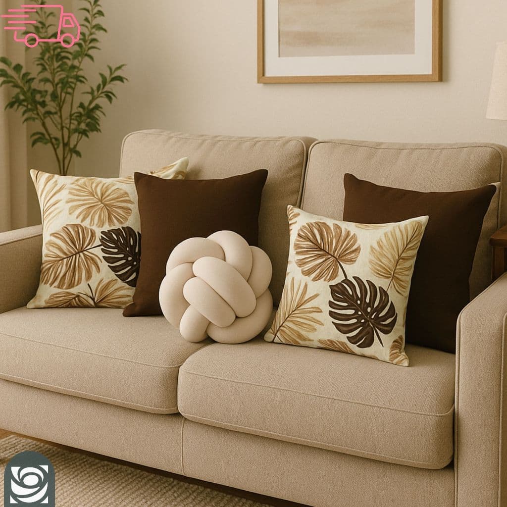 Kit 04 Capas De Almofada Geometrica Decorativa Mais Nozinho Decoração