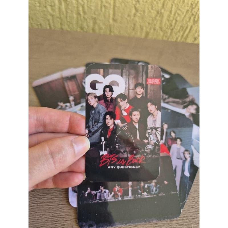 Photocards BTS GQ - kit com 20 photocards