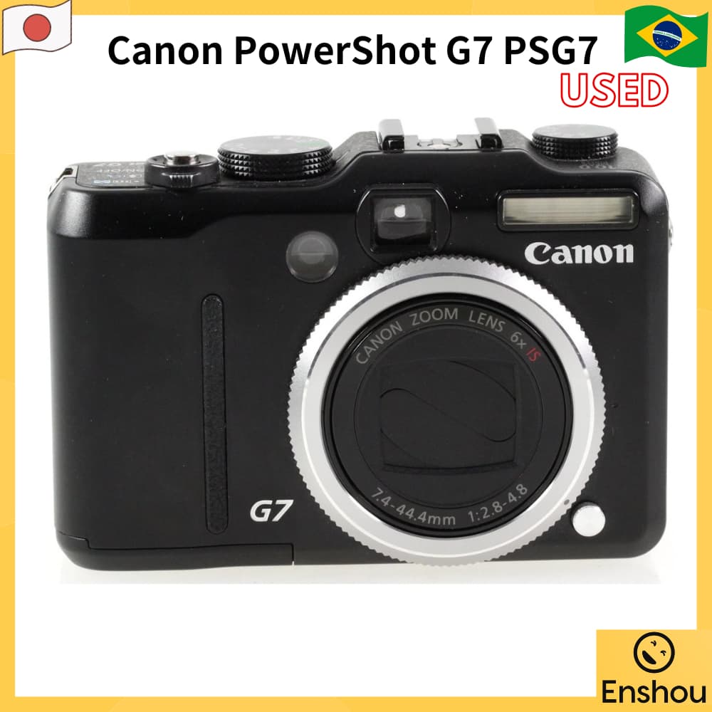 [USED]Do Jopão [USADO] Câmera Digital Canon PowerShot G7 PSG7