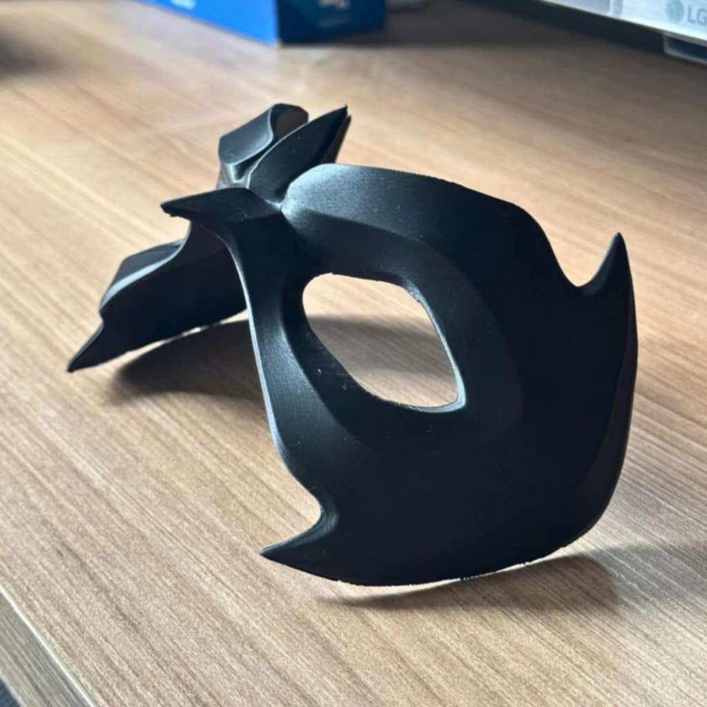 Máscara Robin Herói Vigilante Gotham Cosplay Geek Nerd Colecionável Edição Limitada Premium Realista