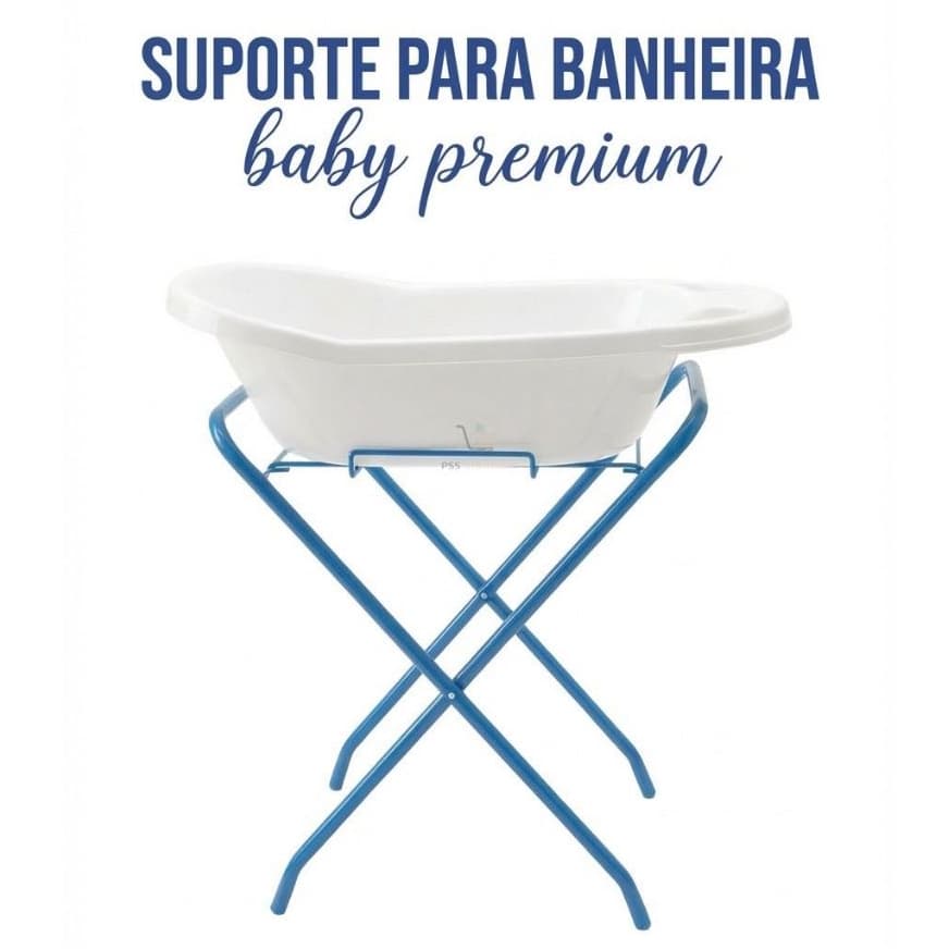 Suporte Para Banheira De Bebê Dobrável Premium Reforçado Infantil Compacta Base Baby Prática  Segura