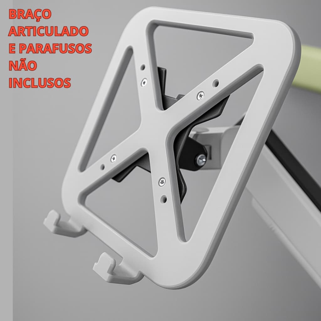 Bandeja para Notebook com Furação VESA | Suporte compatível com Braços Articulados (braço não incluso)