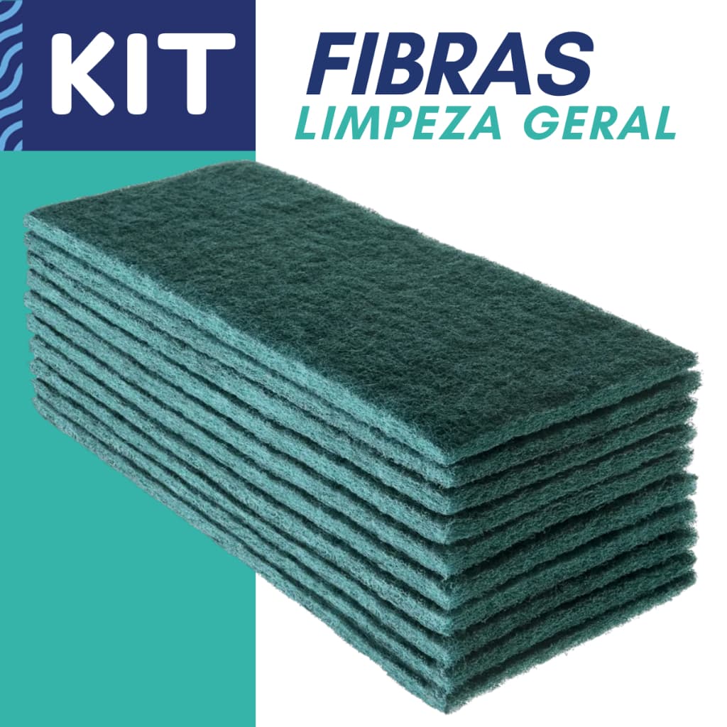 Fibras Limpeza Geral Esponja Verde Limpa Piso Parede Bancadas Equipamentos Utensílios Bucha