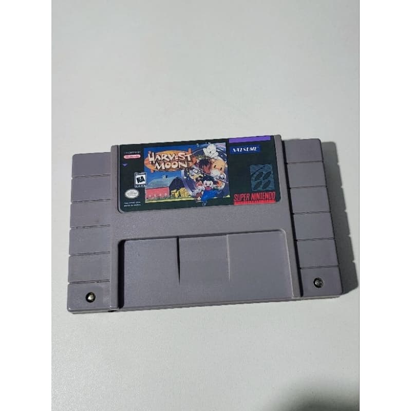 Cartucho original Reprogramado Super Nintendo - Harvestmoon