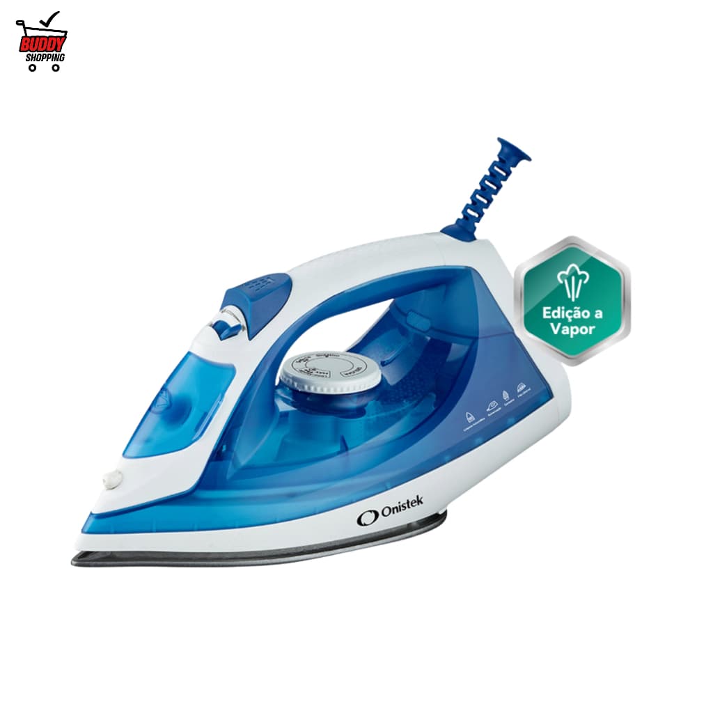 Ferro de Passar Roupa com Vapor Alta Temperatura | Reservatório 240ml | Limpeza Automática | Bivolt 110V/220V