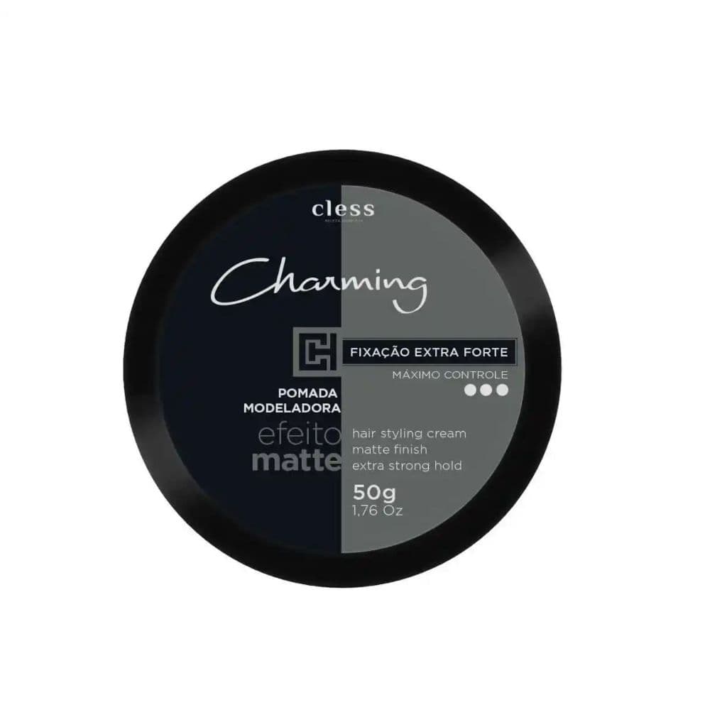 Cera finalizadora Charming Men Extra Forte Efeito Matte 50g
