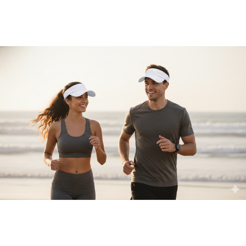 Viseira Dry Fit Unissex Chapéu Sol Praia Verão Esporte Vôlei Varias Cores