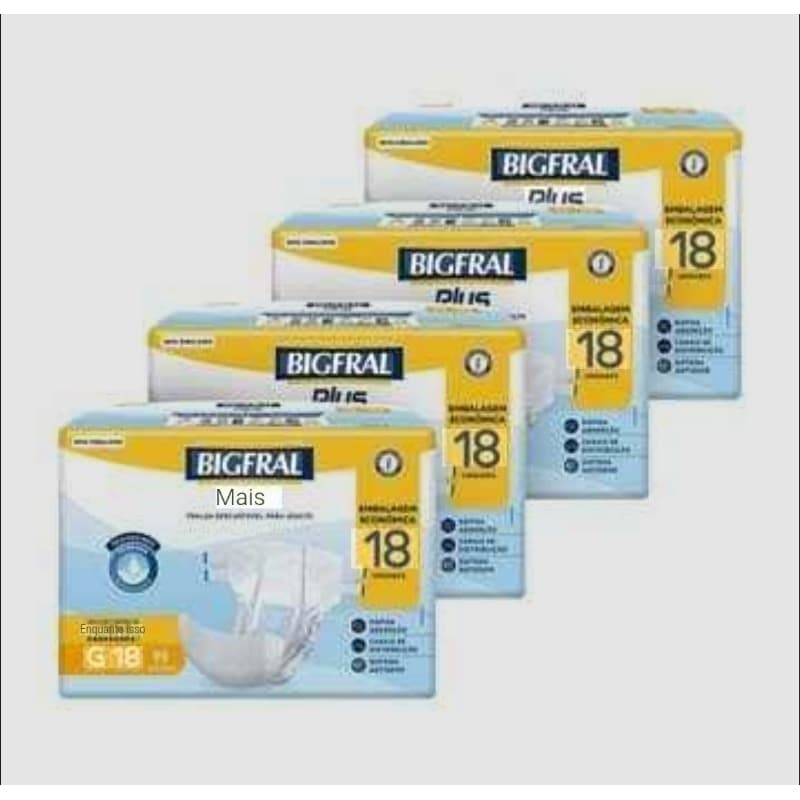 Fralda Bigfral Plus