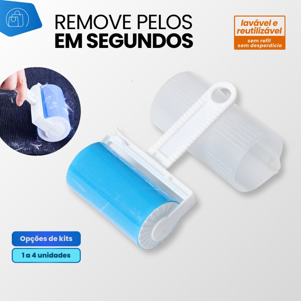 Tirar Pelo de Roupa Lavavel Reutilizável com Capa Protetora