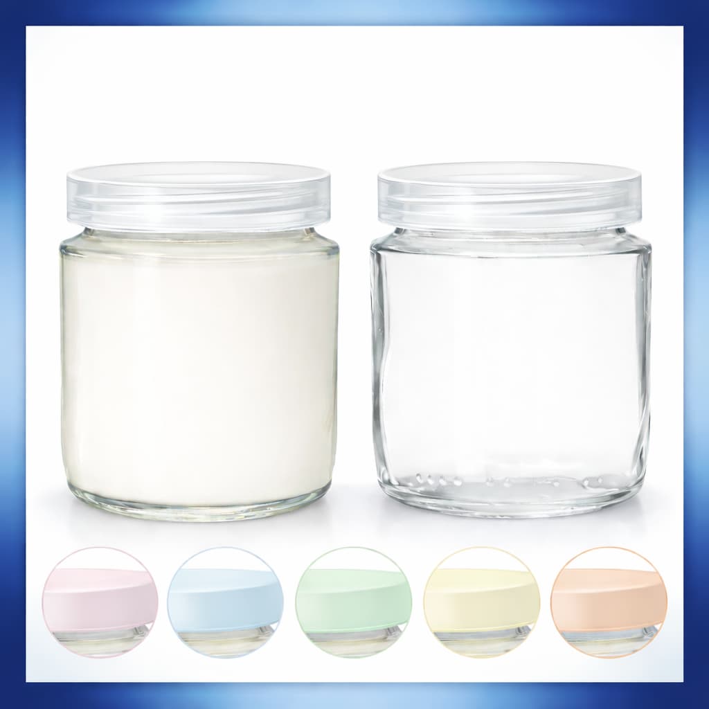 Kit Potes Vidros Armazenamento de Leite Materno Belém 200ml Tampas Plásticas BPA Free