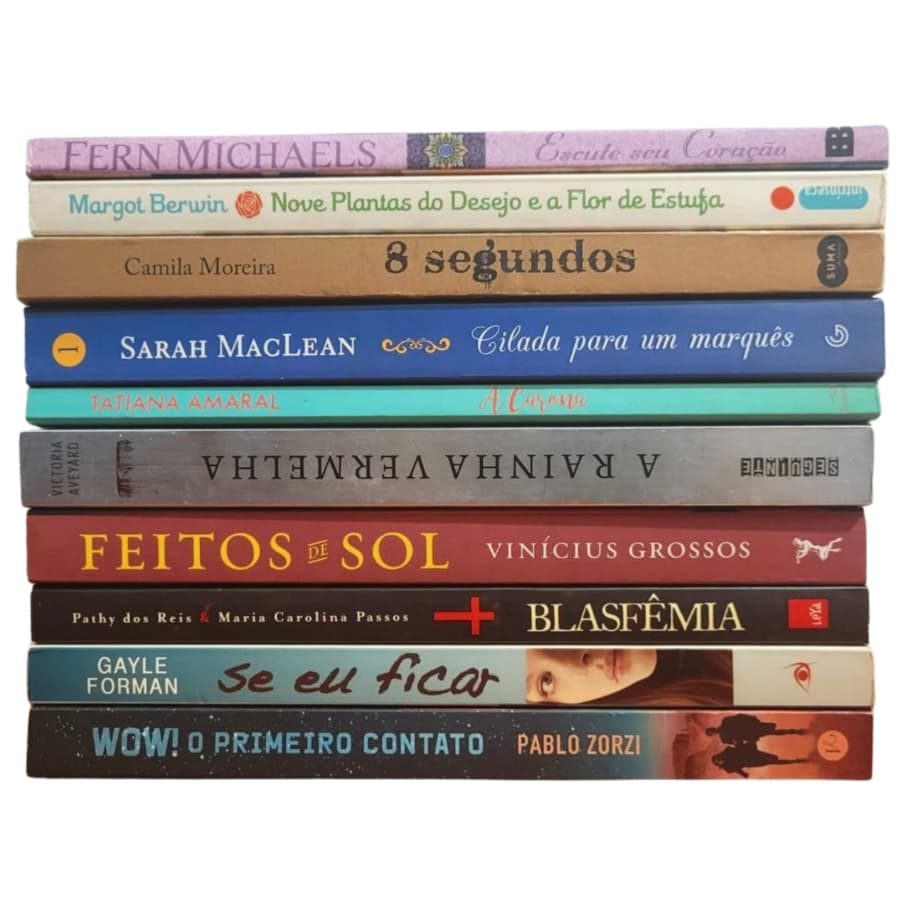 Livros de Romances  / Ficção - Usados em bom estado - Escolha o seu