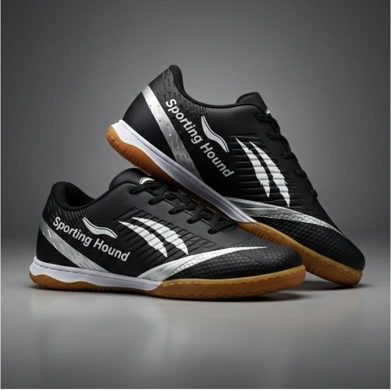 Chuteira Futsal Salão Masculino Original Sporting Hound Sala Profissional Confortável Treino e Jogo Salão Infantil